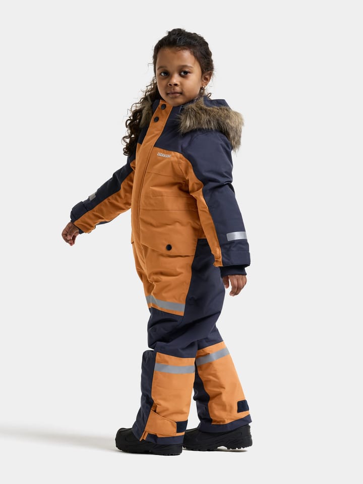 Didriksons Kids' Bjärven Coverall Almond Tree Didriksons