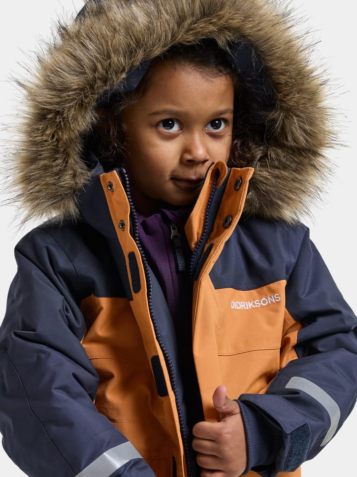 Didriksons Kids' Bjärven Coverall Almond Tree Didriksons