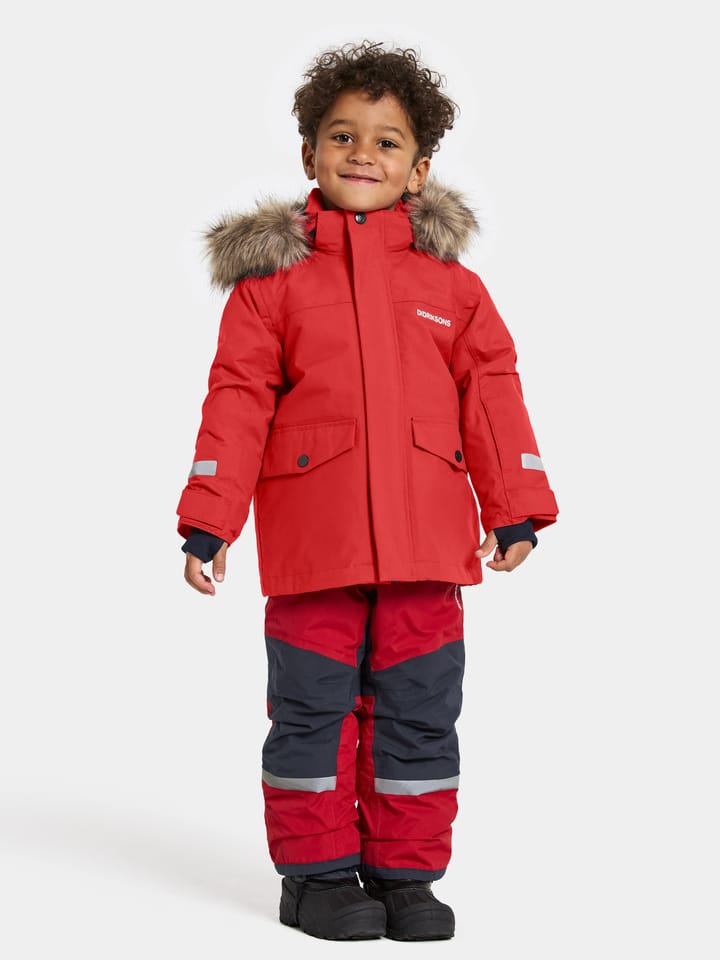 Didriksons Kids' Bjärven Parka 4 Pomme Red Didriksons Didriksons Kids' Bjärven Parka 4 Pomme Red Didriksons