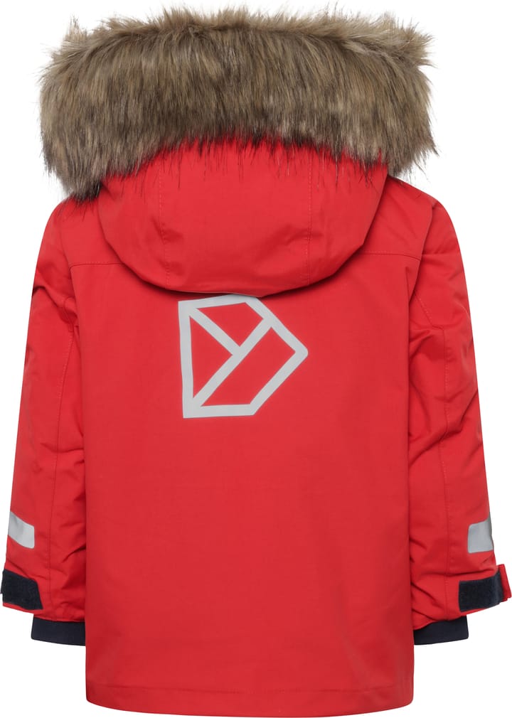 Didriksons Kids' Bjärven Parka 4 Pomme Red Didriksons