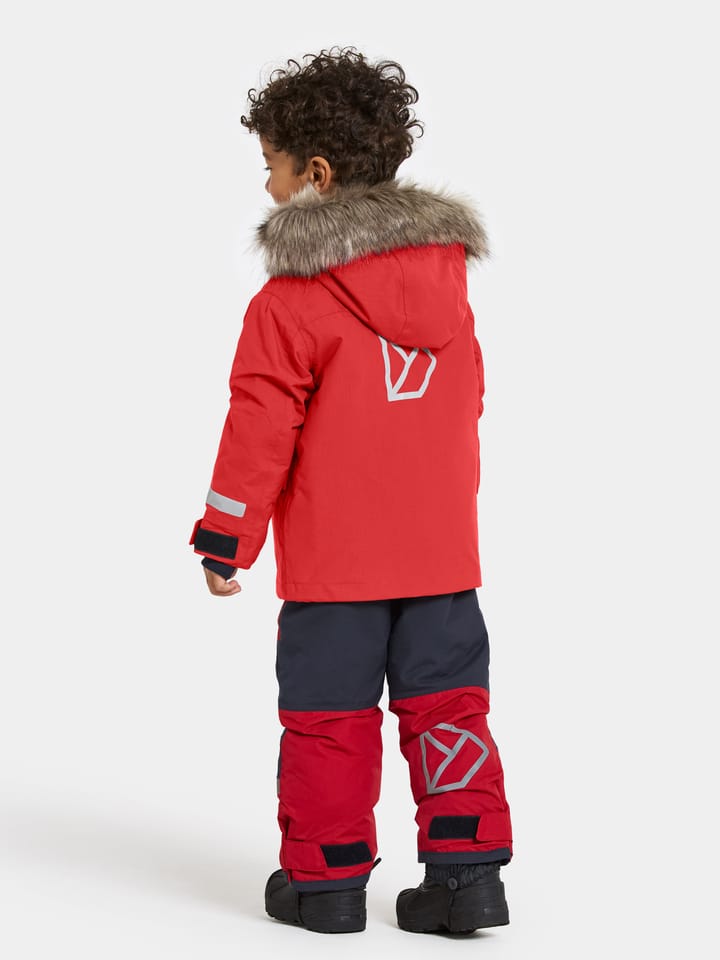 Didriksons Kids' Bjärven Parka 4 Pomme Red Didriksons