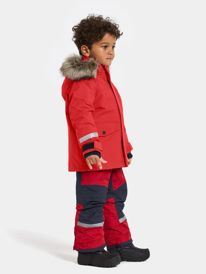 Didriksons Kids' Bjärven Parka 4 Pomme Red Didriksons