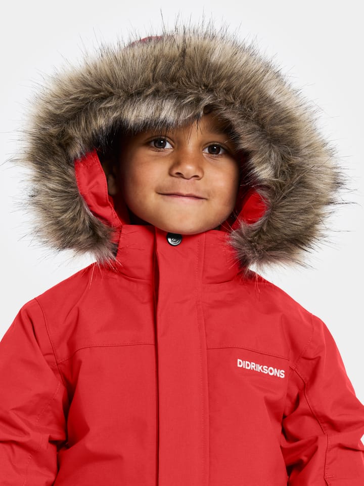 Didriksons Kids' Bjärven Parka 4 Pomme Red Didriksons Didriksons Kids' Bjärven Parka 4 Pomme Red Didriksons