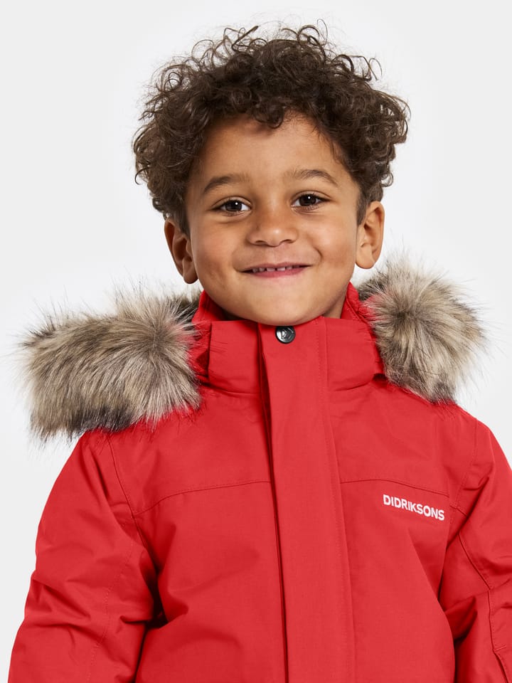 Didriksons Kids' Bjärven Parka 4 Pomme Red Didriksons Didriksons Kids' Bjärven Parka 4 Pomme Red Didriksons