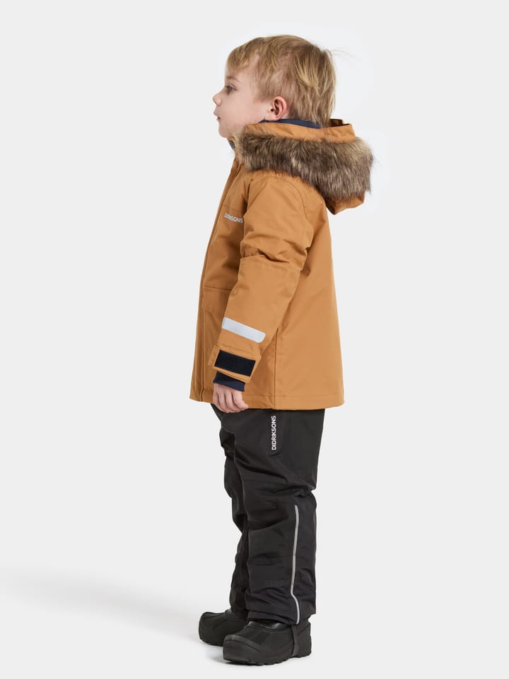 Didriksons Kids' Bjärven Parka 4 Almond Tree Didriksons