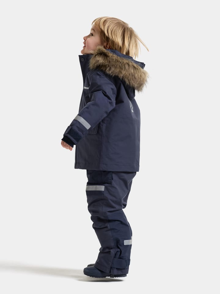 Didriksons Kids' Bjärven Parka Navy Didriksons