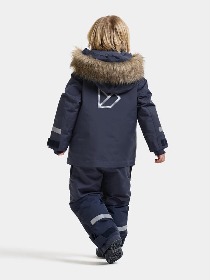 Didriksons Kids' Bjärven Parka Navy Didriksons