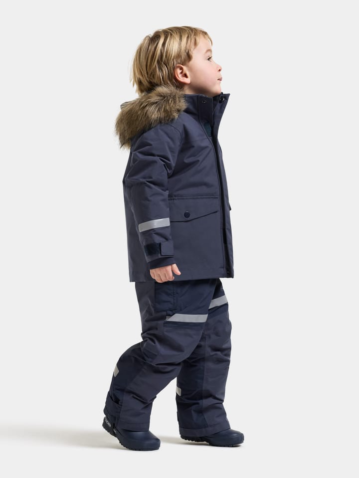 Didriksons Kids' Bjärven Parka Navy Didriksons