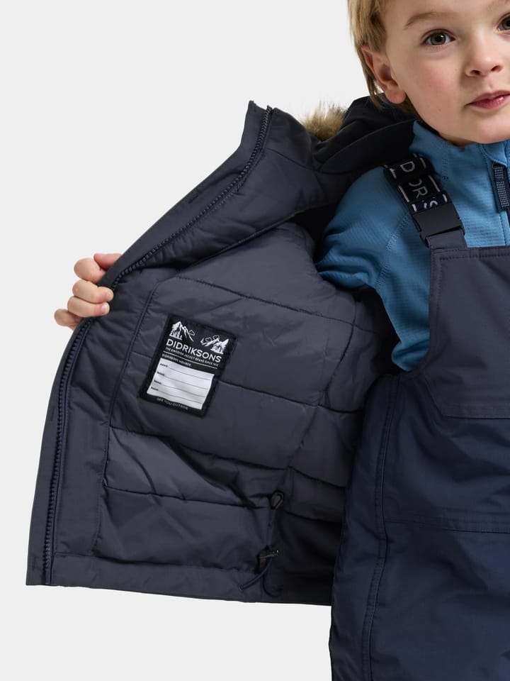 Didriksons Kids' Bjärven Parka Navy Didriksons