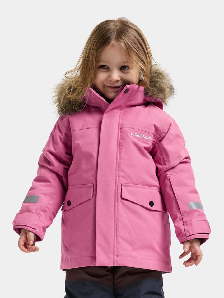Didriksons Kids' Bjärven Parka Heather Pink Didriksons