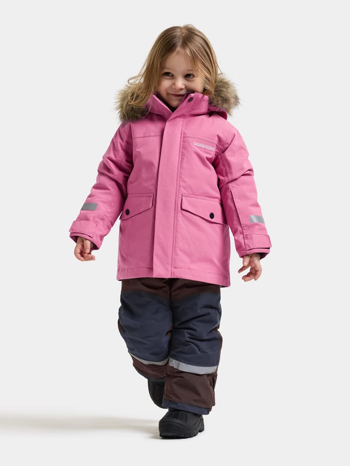 Didriksons Kids' Bjärven Parka Heather Pink Didriksons