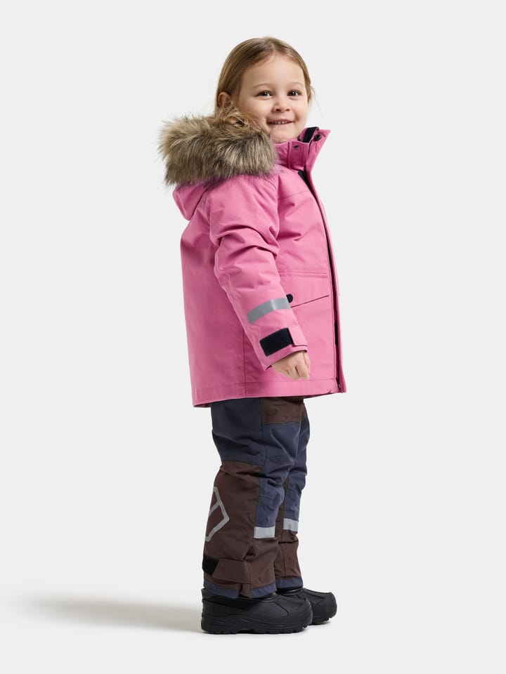 Didriksons Kids' Bjärven Parka Heather Pink Didriksons