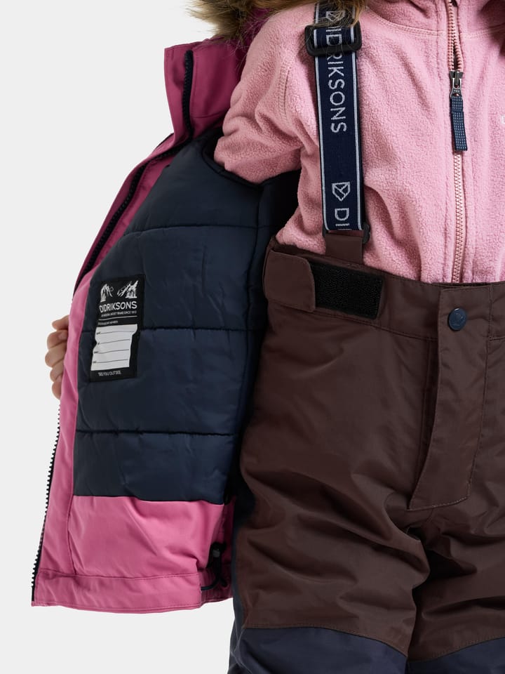 Didriksons Kids' Bjärven Parka Heather Pink Didriksons