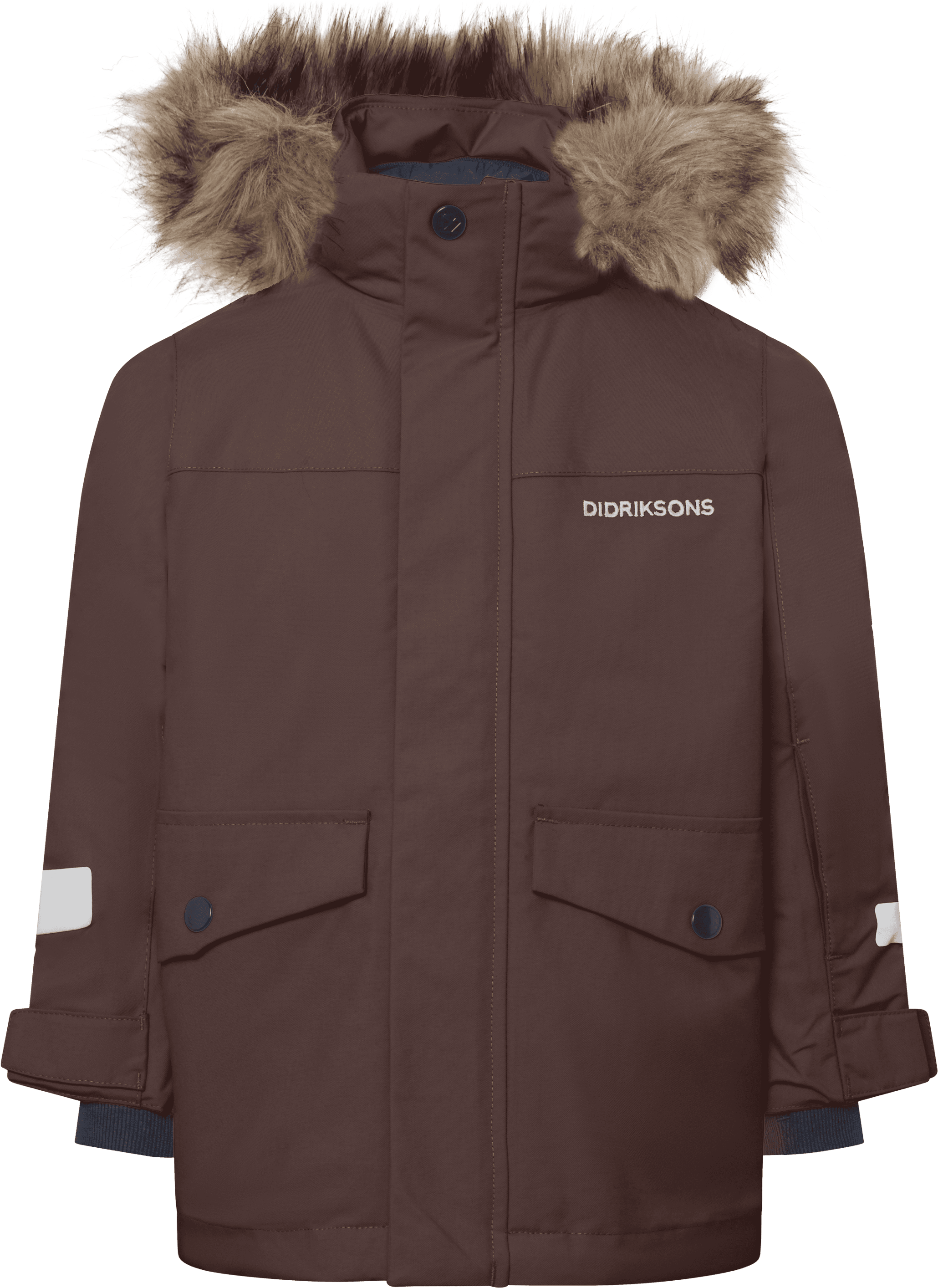 Didriksons Kids' Bjärven Parka Shadow