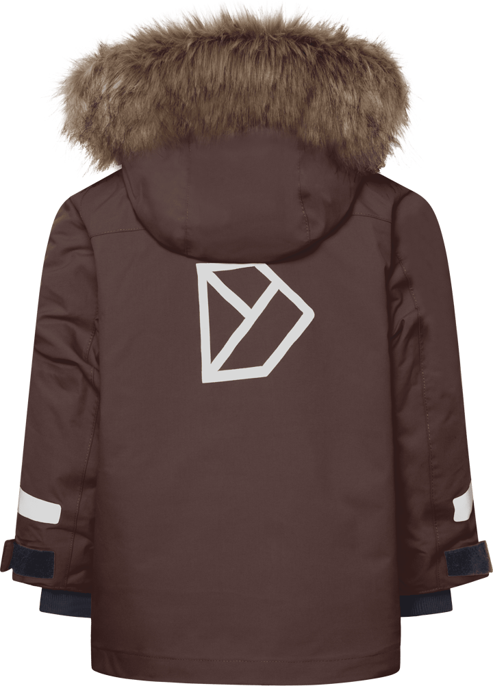 Didriksons Kids' Bjärven Parka Shadow Brown Didriksons