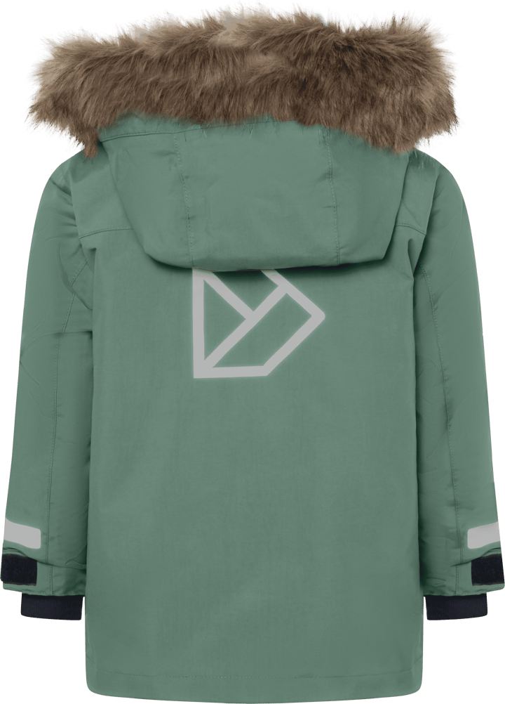 Didriksons Kids' Bjärven Parka Dark Moss Didriksons