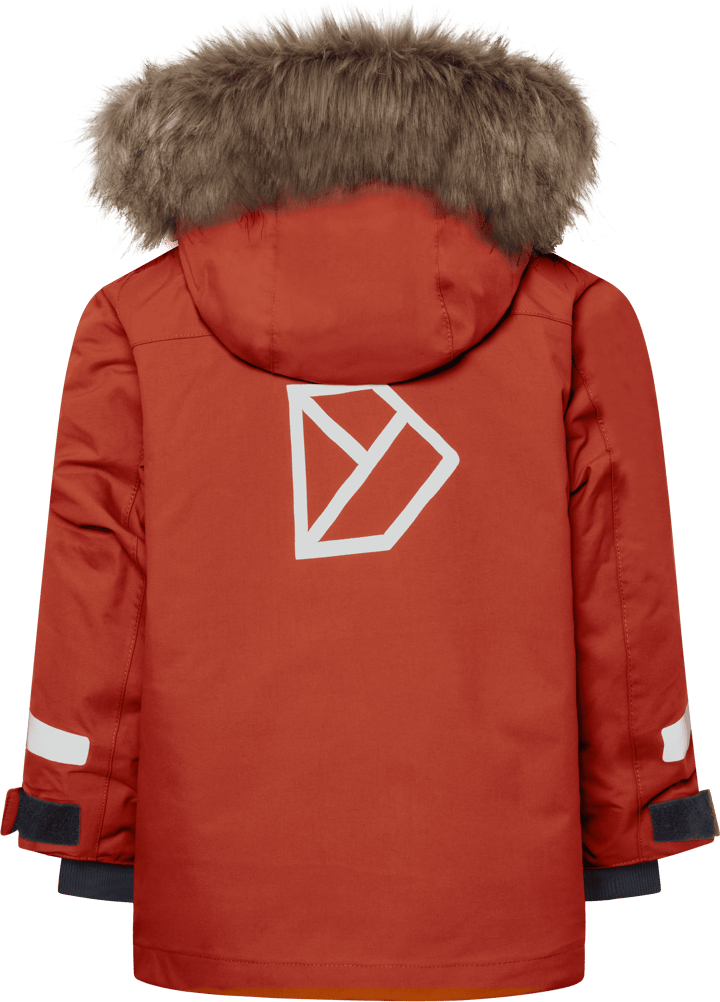 Didriksons Kids' Bjärven Parka Rust Didriksons