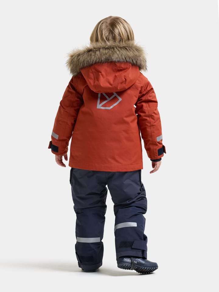 Didriksons Kids' Bjärven Parka Rust Didriksons