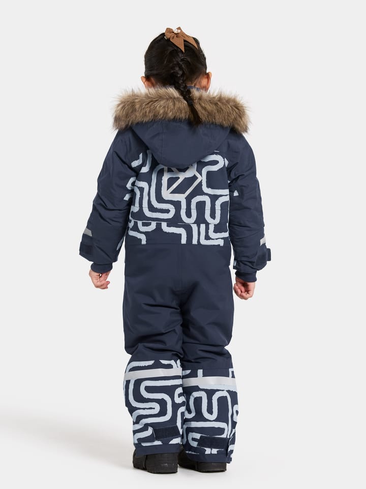 Didriksons Kids' Bjärven Printed Coverall 2 Path S Blue Didriksons Didriksons Kids' Bjärven Printed Coverall 2 Path S Blue Didriksons