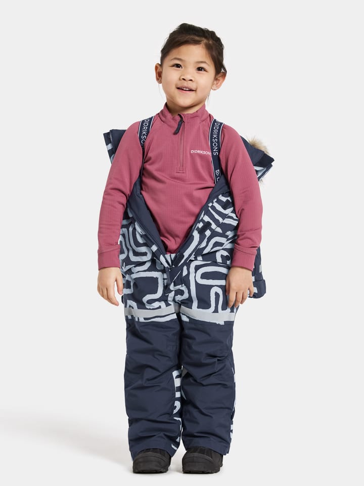 Didriksons Kids' Bjärven Printed Coverall 2 Path S Blue Didriksons Didriksons Kids' Bjärven Printed Coverall 2 Path S Blue Didriksons