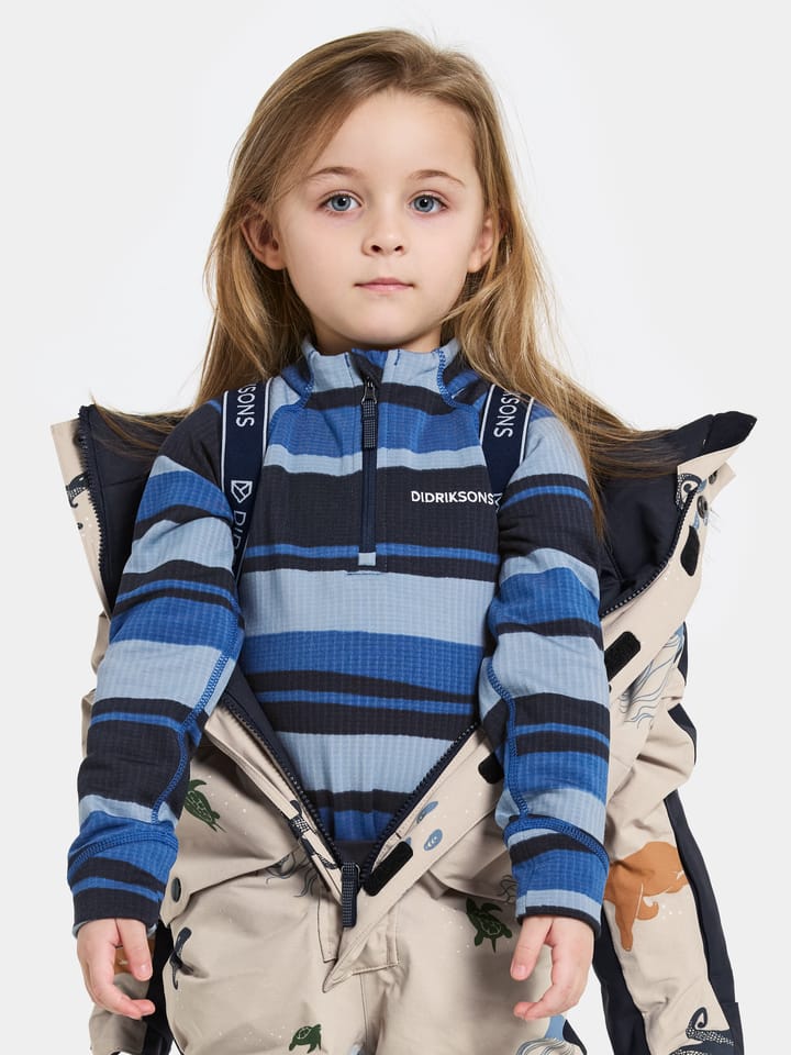 Didriksons Kids' Bjärven SE Coverall 2 Winter Ocean Multi Reflex Didriksons Didriksons Kids' Bjärven SE Coverall 2 Winter Ocean Multi Reflex Didriksons