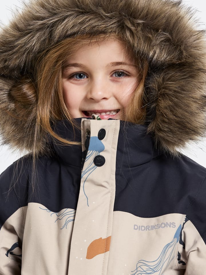 Didriksons Kids' Bjärven SE Coverall 2 Winter Ocean Multi Reflex Didriksons Didriksons Kids' Bjärven SE Coverall 2 Winter Ocean Multi Reflex Didriksons