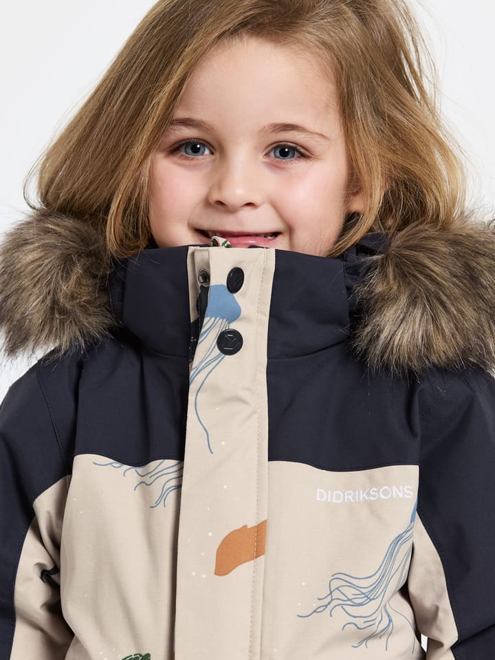 Didriksons Kids' Bjärven SE Coverall 2 Winter Ocean Multi Reflex Didriksons Didriksons Kids' Bjärven SE Coverall 2 Winter Ocean Multi Reflex Didriksons