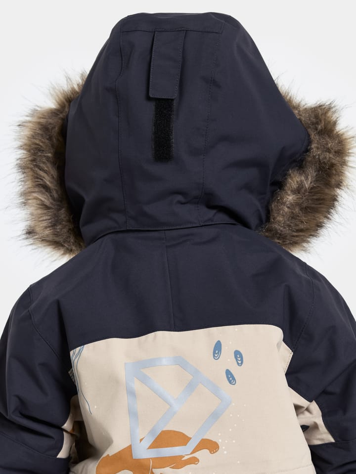 Didriksons Kids' Bjärven SE Coverall 2 Winter Ocean Multi Reflex Didriksons Didriksons Kids' Bjärven SE Coverall 2 Winter Ocean Multi Reflex Didriksons