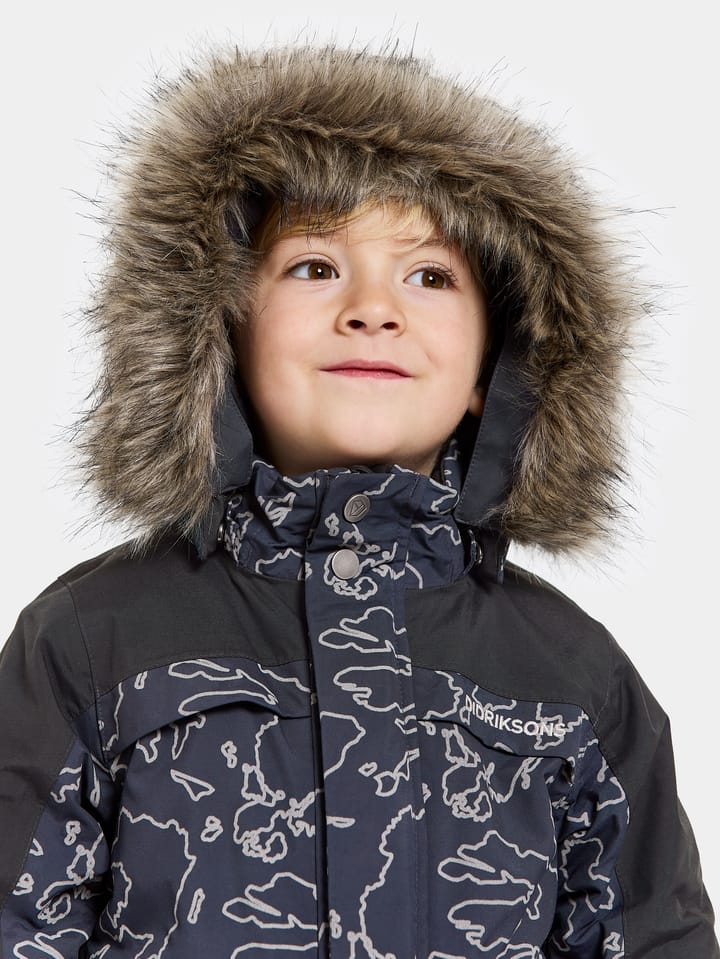 Didriksons Kids' Bjärven Special Edition Coverall Grundsund Reflective Navy Didriksons Didriksons Kids' Bjärven Special Edition Coverall Grundsund Reflective Navy Didriksons
