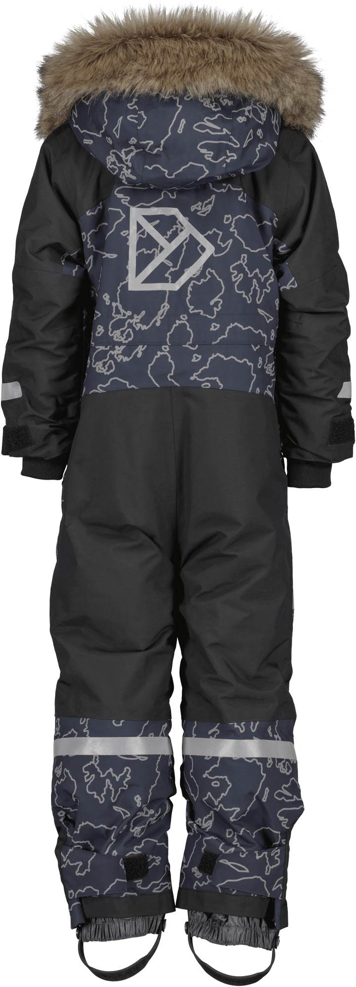 Didriksons Kids' Bjärven Special Edition Coverall Grundsund Reflective Navy Didriksons Didriksons Kids' Bjärven Special Edition Coverall Grundsund Reflective Navy Didriksons