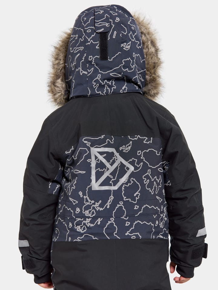 Didriksons Kids' Bjärven Special Edition Coverall Grundsund Reflective Navy Didriksons Didriksons Kids' Bjärven Special Edition Coverall Grundsund Reflective Navy Didriksons
