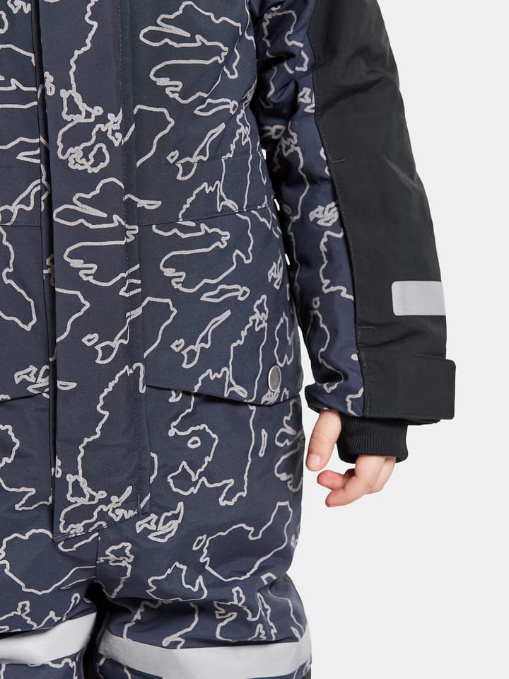 Didriksons Kids' Bjärven Special Edition Coverall Grundsund Reflective Navy Didriksons Didriksons Kids' Bjärven Special Edition Coverall Grundsund Reflective Navy Didriksons