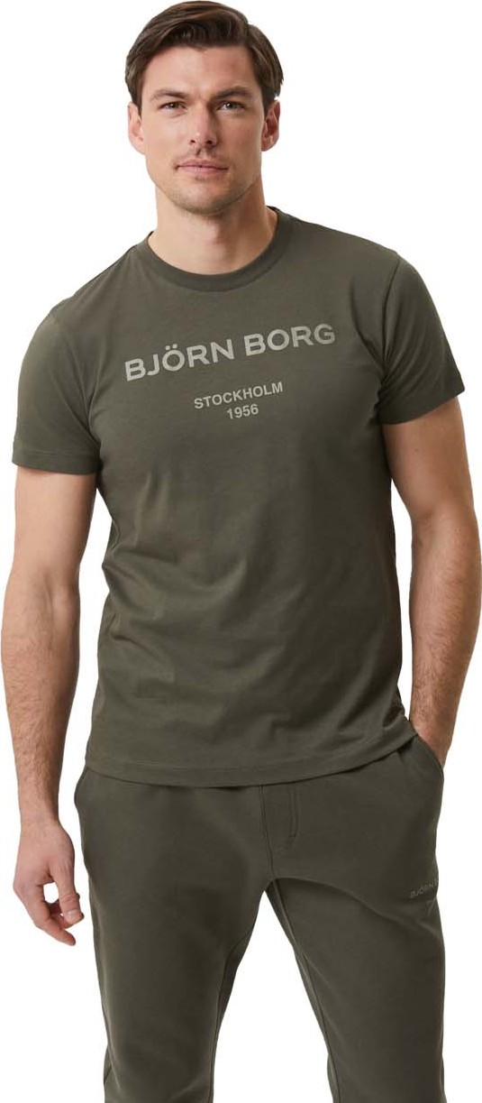 Men's Borg Logo T-Shirt Forest Night