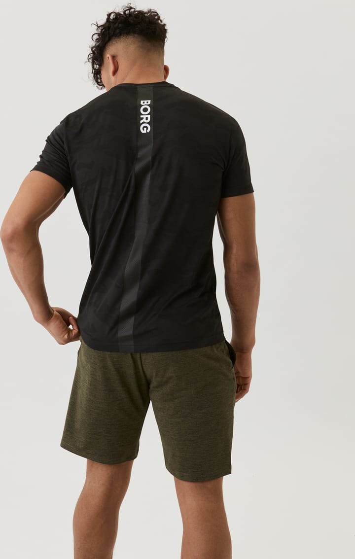 Björn Borg Men's Borg Performance T-Shirt Black Beauty Björn Borg