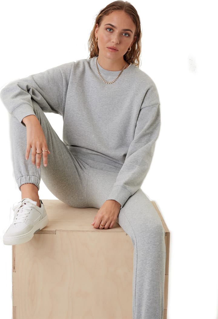 Women's Centre Crew Light Grey Melange Björn Borg