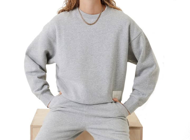 Women's Centre Crew Light Grey Melange Björn Borg