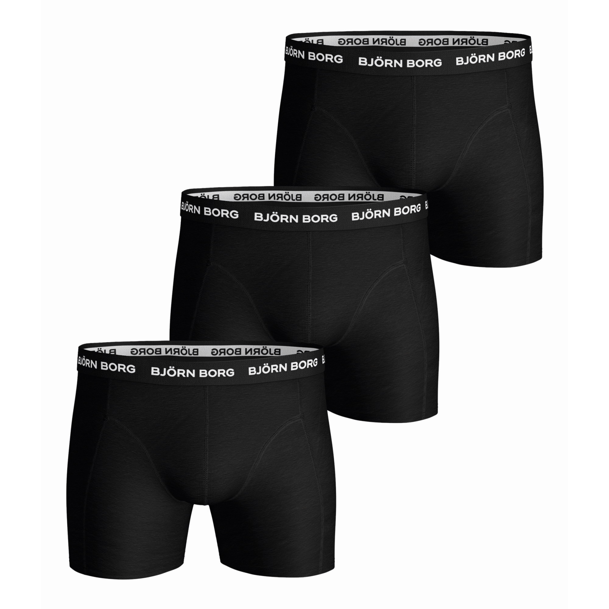 Men's Essential Boxer 3p Black, Buy Men's Essential Boxer 3p Black here