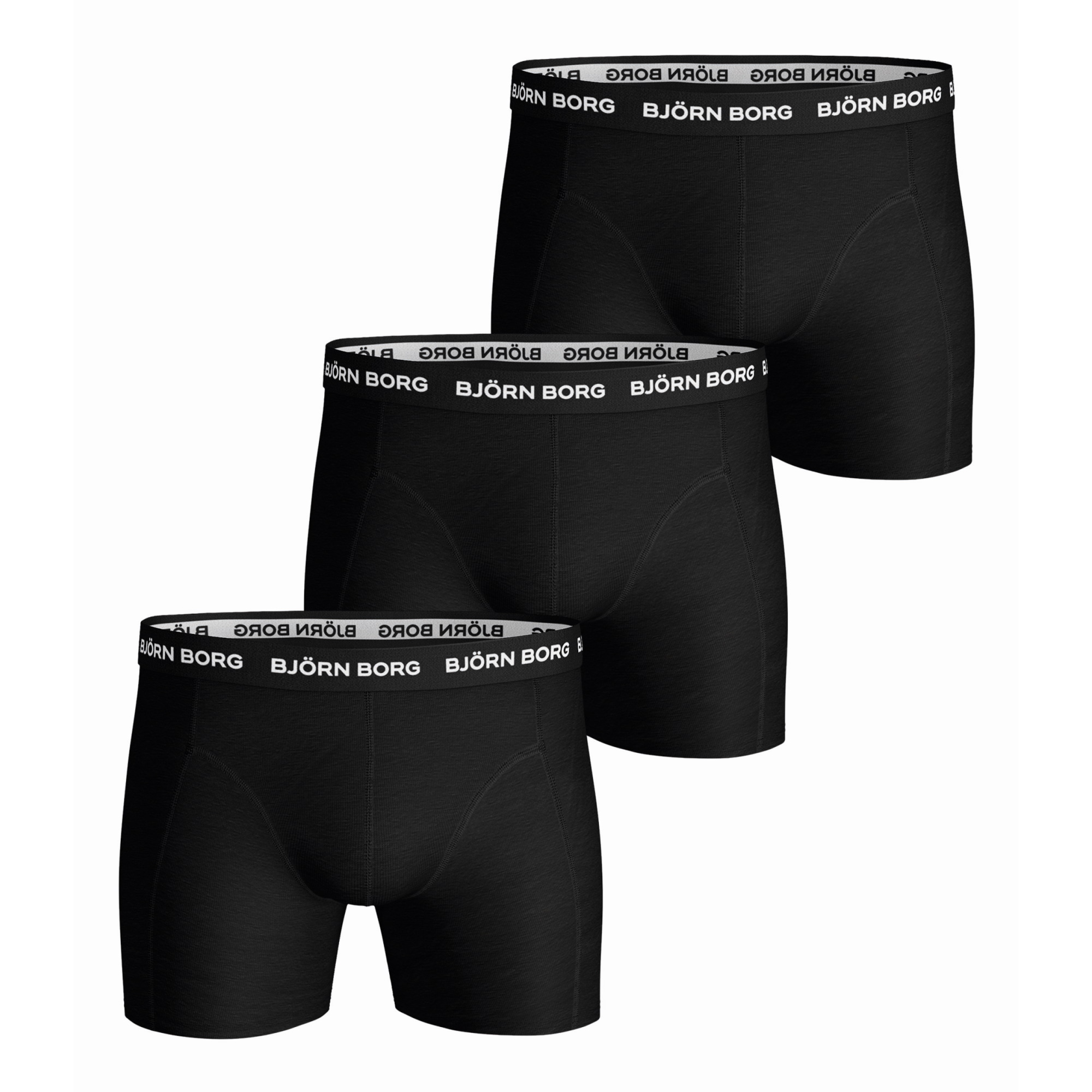 Björn Borg Men’s Essential Boxer 3p Black