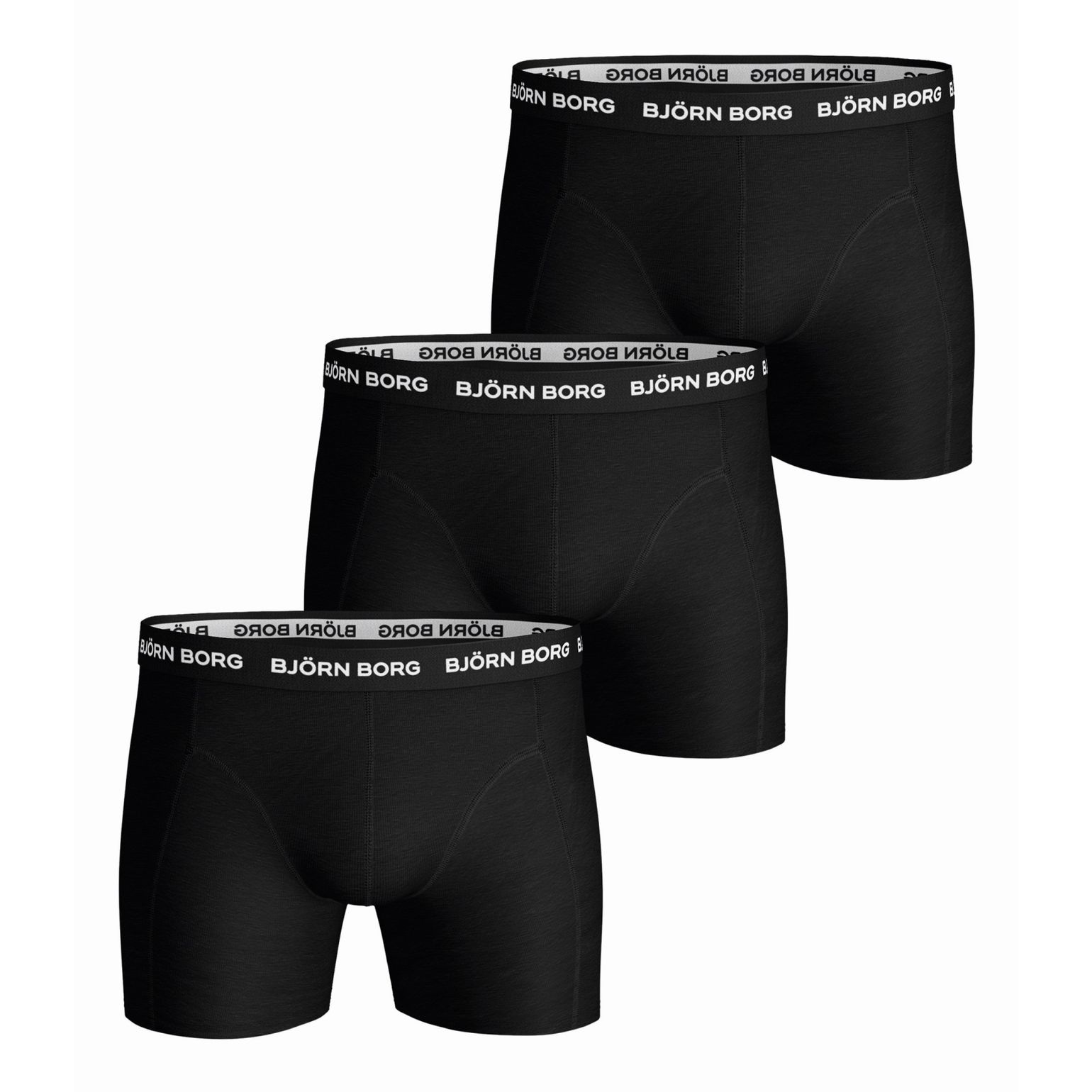 Men's Essential Boxer 3p Black