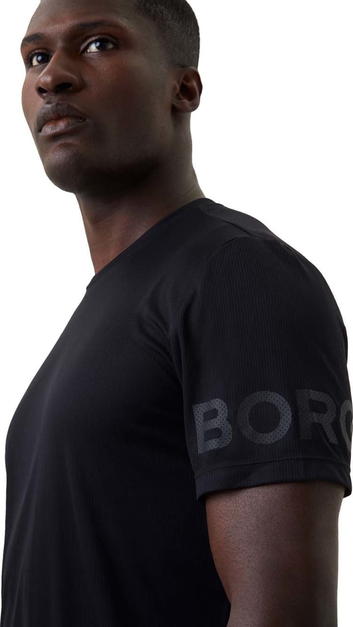 Men's Borg Light T-Shirt Black Beauty Björn Borg