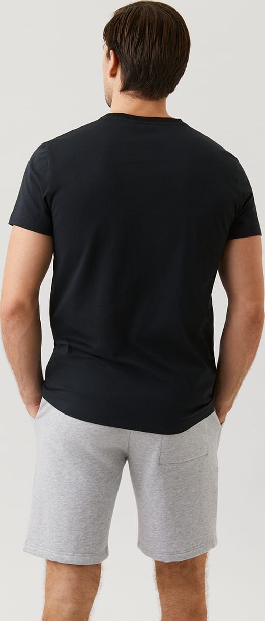 Men's Centre T-Shirt Black Beauty Björn Borg