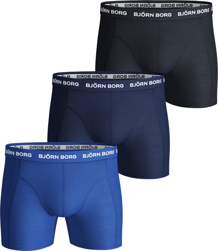 Men's Essential Boxer 3p Blue, Buy Men's Essential Boxer 3p Blue here