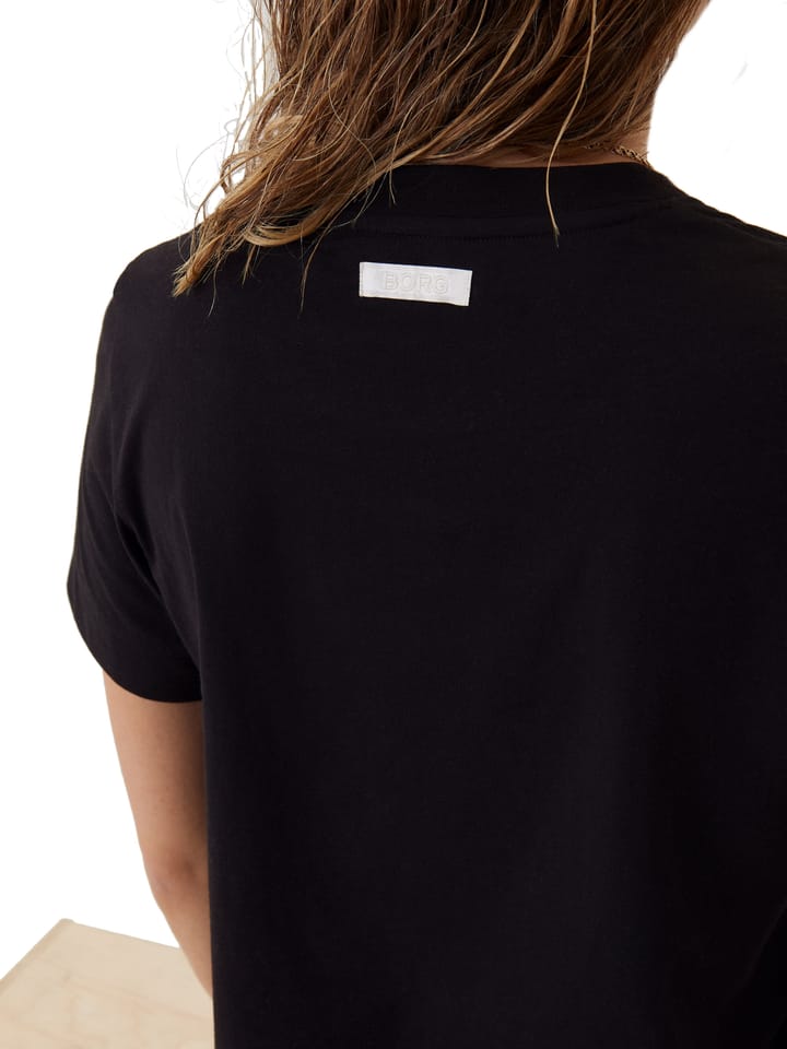 Björn Borg Women's Centre T-Shirt Black Beauty Björn Borg
