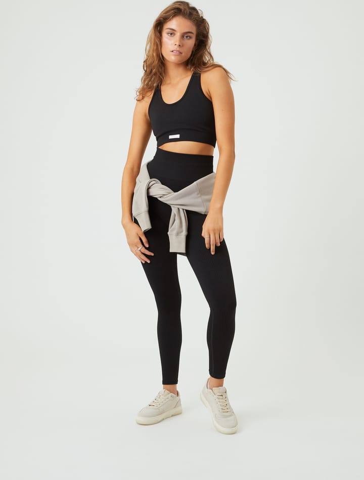 Björn Borg Women's Studio Seamless Rib Tights Black Beauty Björn Borg