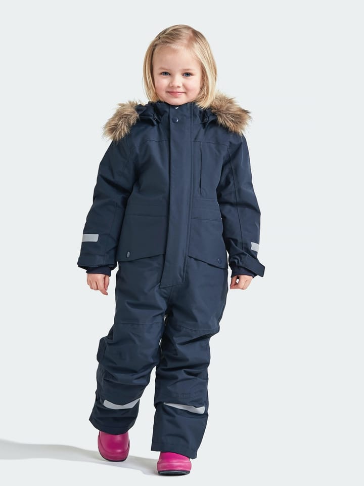 Didriksons Björnen Kids Coverall 4 Navy Didriksons