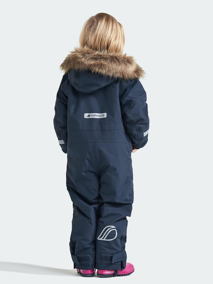 Didriksons Björnen Kids Coverall 4 Navy Didriksons