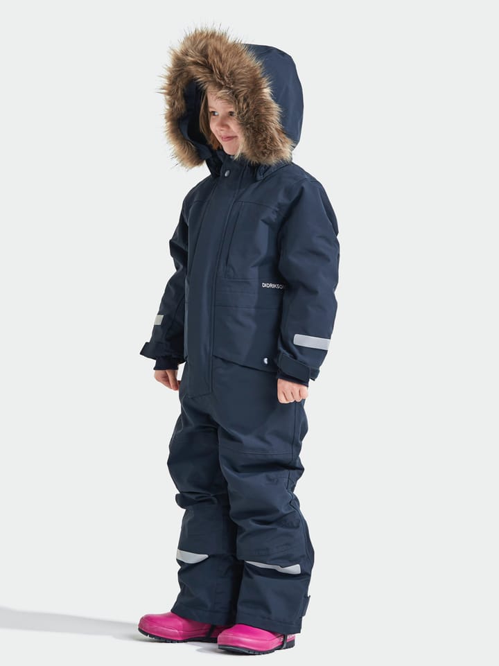 Didriksons Björnen Kids Coverall 4 Navy Didriksons