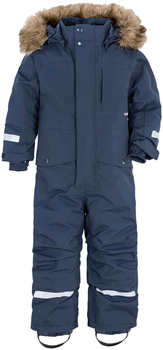 Didriksons Björnen Kids Coverall 4 Navy Didriksons