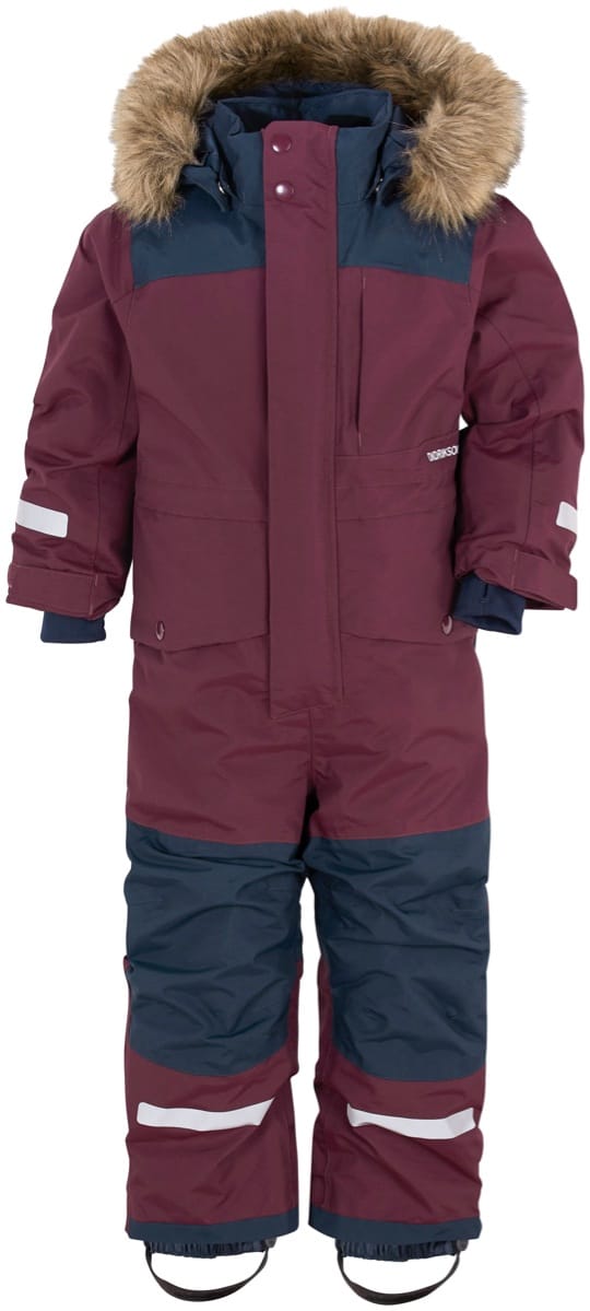Didriksons Björnen Kids Coverall 4 Plum Didriksons Didriksons Björnen Kids Coverall 4 Plum Didriksons
