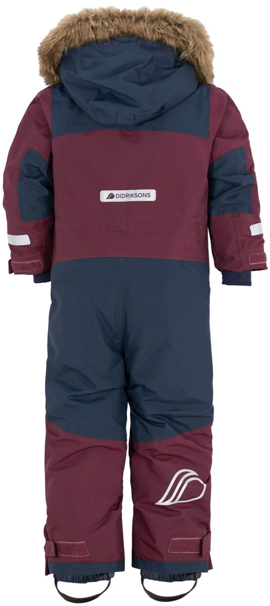 Didriksons Björnen Kids Coverall 4 Plum Didriksons Didriksons Björnen Kids Coverall 4 Plum Didriksons